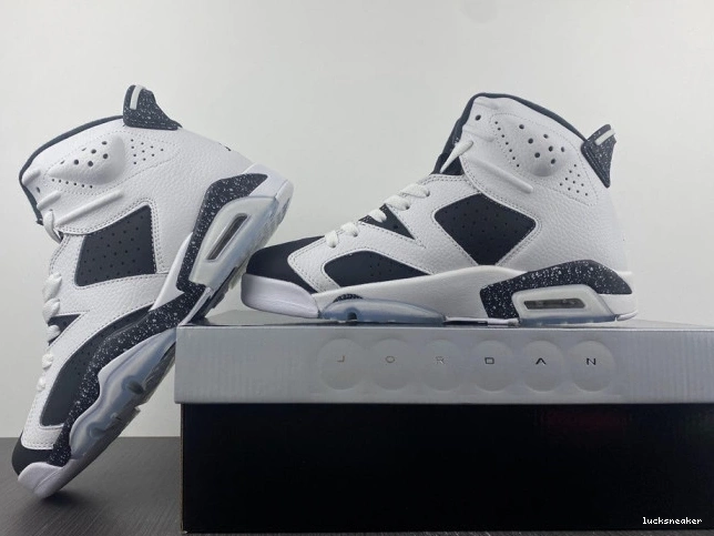 Cheap LUCY Jordan 6 Oreo Retro 384664-101 0813